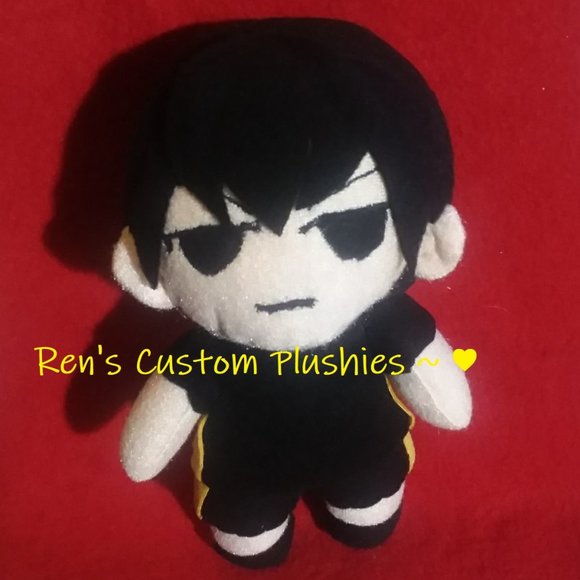 Custom Handmade Anime Manga Videogame Vollyball Kageyama Plushie Plush ! - Picture 1 of 4